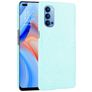 Mobigear Croco OPPO Reno 4 Hülle Hardcase Backcover - Türkis
