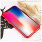 Mobigear TriGuard iPhone X Hülle Hardcase Backcover - Rot