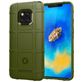 Mobigear Rugged Shield Huawei Mate 20 Pro Hülle Flexibles TPU Backcover Stoßfest - Grün