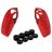 Mobigear Classic Dünn Playstation 5 controller Hülle Flexibles Silikon - Rot