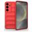 Mobigear Bumpy Samsung Galaxy S25 TPU (flexibel) Backcover - Rot