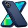 Mobigear Heavy Armor iPhone 16 Hülle Hardcase Backcover Stoßfest - Blau