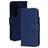 Mobiparts Wallet Samsung Galaxy S26 Hülle Echtes Leder Klapphülle Geldbörse - Blau