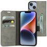 Mobiparts Classic Wallet iPhone 14 Hülle Klapphülle Geldbörse - Granite Grey