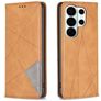 Mobigear Rhombus Slim Samsung Galaxy S26 Ultra Hülle Klapphülle - Gelb