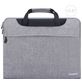 Haweel Oxford Laptop Aktentasche 15 - 16 Zoll Laptoptasche + Handgriff - Grau