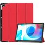 Mobigear Tri-Fold Realme Pad 10.4 (2021) Hülle Klapphülle - Rot