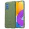 Mobigear Rugged Shield Samsung Galaxy M52 Hülle Flexibles TPU Backcover Stoßfest - Grün