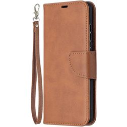 Mobigear Excellent Samsung Galaxy A52s 5G Hülle Klapphülle Geldbörse - Cognac
