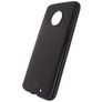 Mobilize Gelly Motorola Moto X4 Hülle Flexibles TPU Backcover - Schwarz