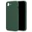 Mobiparts iPhone 16e Silikon Hülle Backcover - Forest Green