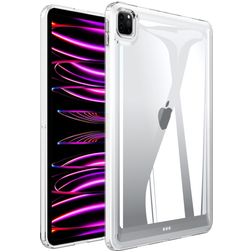 Mobigear Crystal iPad Pro 11 Zoll (2020) Hardcase Hülle Backcover - Transparent / Weiß