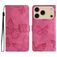 Mobigear Butterfly iPhone 17 Pro Hülle Klapphülle Geldbörse - Rot