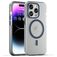 Mobigear Shockproof iPhone 16 Pro Max MagSafe Hülle Flexibles TPU Backcover - Dunkelblau