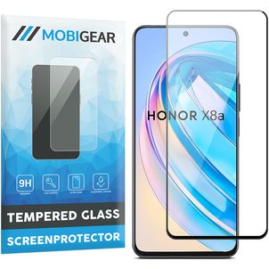 Mobigear Premium HONOR X8A Panzerglas Gehärtetes Glas Displayschutz - Hüllenfreundlich