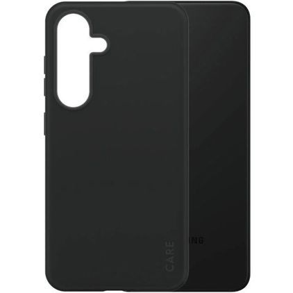 CARE by PanzerGlass Fashionable Samsung Galaxy S24 Silikon Hülle Backcover - Schwarz