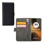 Mobilize Classic Gelly Wallet Motorola Edge 50 Ultra Hülle Klapphülle Geldbörse - Schwarz