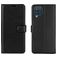 Mobigear Classic Samsung Galaxy A12 Hülle Klapphülle Geldbörse - Schwarz