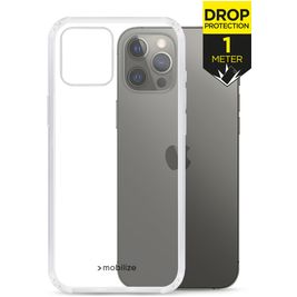 Mobilize Naked Protection Durchsichtig iPhone 12 Pro Max Hülle Hardcase Backcover Stoßfest - Transparent