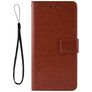 Mobigear Wallet Vivo V21 Hülle Klapphülle Geldbörse - Braun