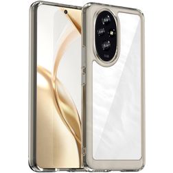 Mobigear Crystal HONOR 200 Hülle Hardcase Backcover - Grau