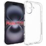 Mobigear Cushion Durchsichtig iPhone 18 Hülle Flexibles TPU Backcover - Transparent