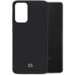 Mobilize Rubber Gelly Samsung Galaxy A52s 5G Hülle Flexibles TPU Backcover - Matt Black