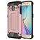 Mobigear Outdoor Samsung Galaxy S6 Edge Hülle Hardcase Backcover Stoßfest - Roségold
