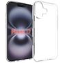 Mobigear Basics Durchsichtig iPhone 18 Hülle Flexibles TPU Backcover - Transparent