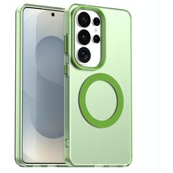 Mobigear Shockproof Samsung Galaxy S26 Ultra MagSafe Hardcase Backcover - Grün
