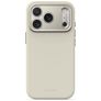 Decoded AntiMicrobial iPhone 18 Pro Silikon MagSafe Hülle Backcover - Pebble Grey