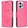 Mobigear Butterfly Xiaomi Redmi Note 12 Klapphülle Portemonnaie - Magenta