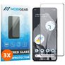 Mobigear Premium Google Pixel 8 Pro Panzerglas Gehärtetes Glas Displayschutz - Hüllenfreundlich - Schwarz (3er Pack)