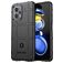 Mobigear Rugged Shield POCO X4 GT Hülle Flexibles TPU Backcover Stoßfest - Schwarz