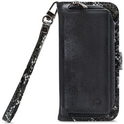 Mobilize Magnet Zipper iPhone 12 Mini Hülle Abnehmbare 2in1 Klapphülle Geldbörse - Schwarz