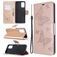 Mobigear Butterfly Samsung Galaxy S20 Plus Hülle Klapphülle Geldbörse - Roségold