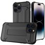 Mobigear Outdoor iPhone 14 Pro Hülle Hardcase Backcover Stoßfest - Schwarz