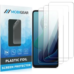 Mobigear Motorola Moto G24 Power Displayschutz Schutzfolie - Hüllenfreundlich (3er Pack)