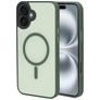 Mobiparts Hardcover iPhone 16 Plus MagSafe Hülle Hardcase Backcover - Satin Green