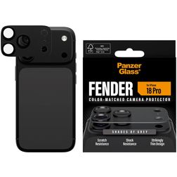 PanzerGlass FENDER iPhone 18 Pro Aluminium Kameraschutz - Hüllenfreundlich - Grau
