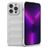 Mobigear Bumpy iPhone 14 Pro Max Hülle Flexibles TPU Backcover - Weiß
