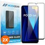 Mobigear Premium POCO C65 Panzerglas Gehärtetes Glas Displayschutz - Hüllenfreundlich (2er Pack)