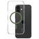 CARE by PanzerGlass Flagship iPhone 16 MagSafe Hülle Hardcase Backcover - Transparent / Grün