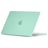 Mobigear Matte MacBook Air 13 Zoll (2022-2025) Hardcase Hülle MacBook Case - Grün - Model A2681 / A3113 / A3240