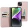 Mobiparts Classic Wallet iPhone 14 Plus Hülle Klapphülle Geldbörse - Pink