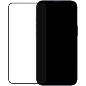 Mobilize Premium iPhone 15 Pro Panzerglas Gehärtetes Glas Displayschutz - Hüllenfreundlich - Schwarz