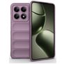 Mobigear Bumpy Xiaomi 14T Hülle Flexibles TPU Backcover - Lila