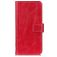 Mobigear Basic Xiaomi Redmi Note 10 5G Klapphülle Portemonnaie - Rot