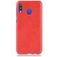 Mobigear Croco Samsung Galaxy A40 Hülle Hardcase Backcover - Rot