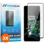 Mobigear Premium OnePlus 10T Panzerglas Gehärtetes Glas Displayschutz - Hüllenfreundlich - Schwarz (3er Pack)